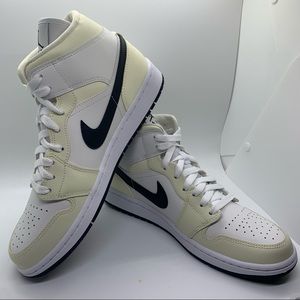 Jordan 1 Mid Coconut Milk - BQ6472121. Size 10. Deadstock. In hand ready to ship